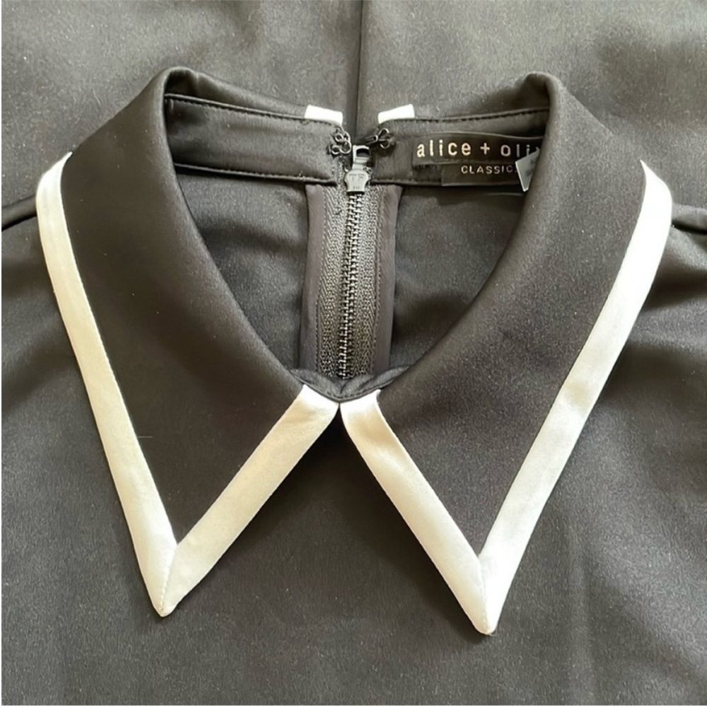 Alice + Olivia Wynell Collared Mini Dress - Picture 5 of 6